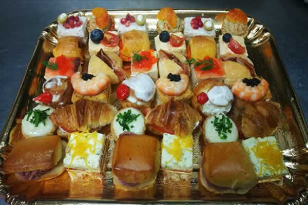 Bandeja de Canapés y Tartaletas