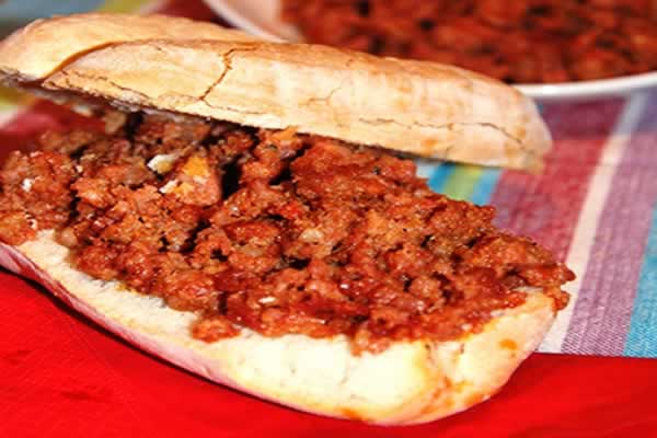 Bocata de Picadillo de Chorizo