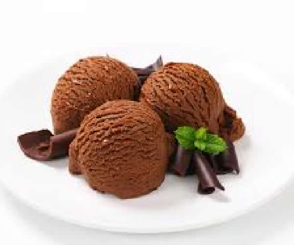 Bola de Helado de chocolate