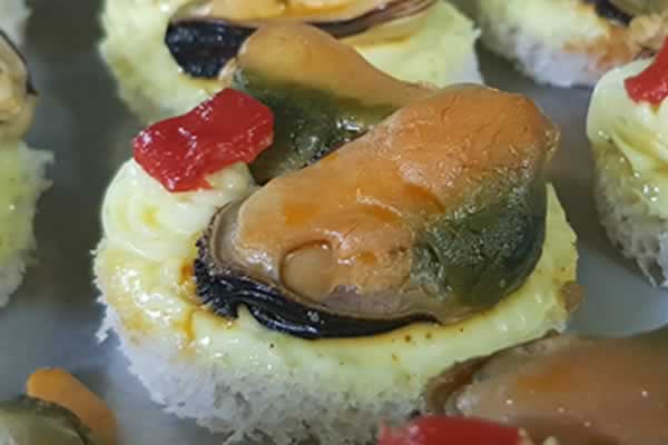 Mini Canape Mejillones