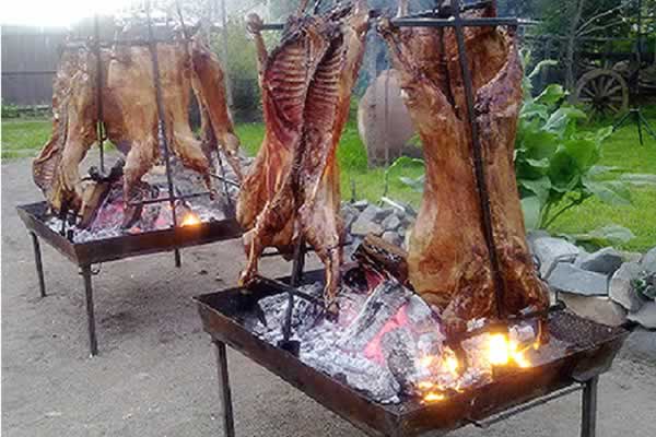 Menús camperos y medievales