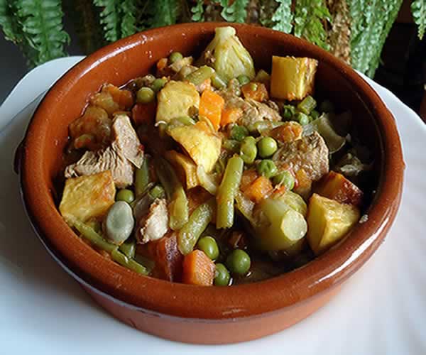 Menestra de Verduras, con carne