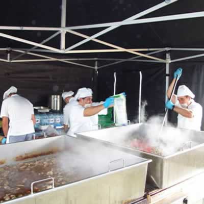 MONTAJE DE OFICIO-COCINA PARA MENUS DE COMIDA POPULAR