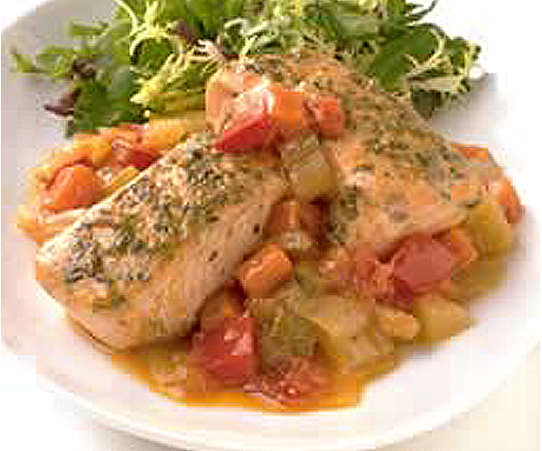 Salmon en Escabeche