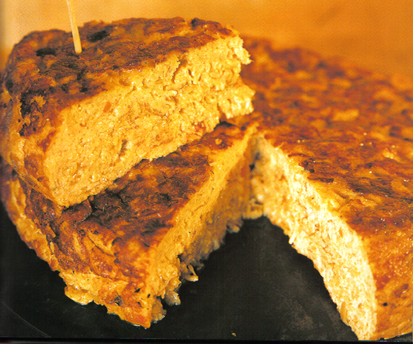 Tortilla Española con Centollo