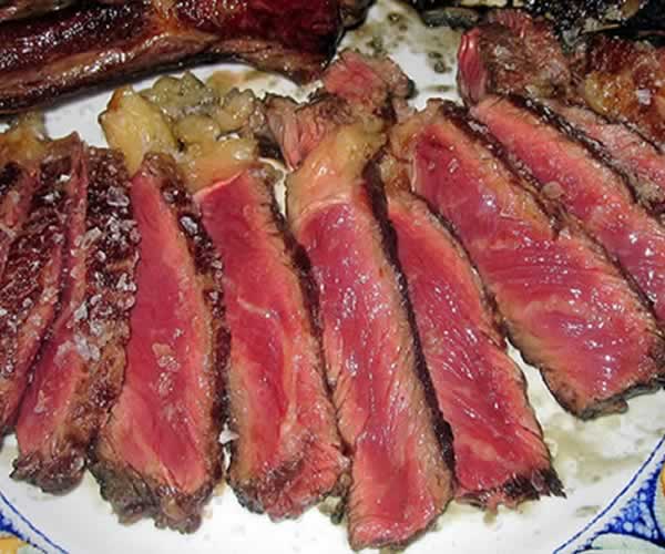 Chuletón de vaca a la parrilla