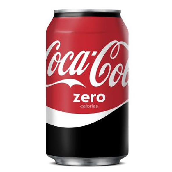 Coca Cola Zero, bote de 33 cl