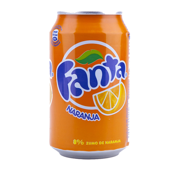 Fanta Naranja, bote de 33 cl