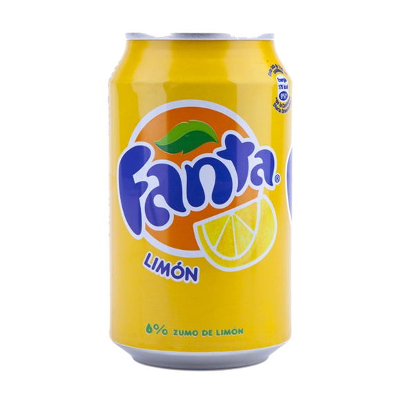 Fanta Limon, bote de 33 cl