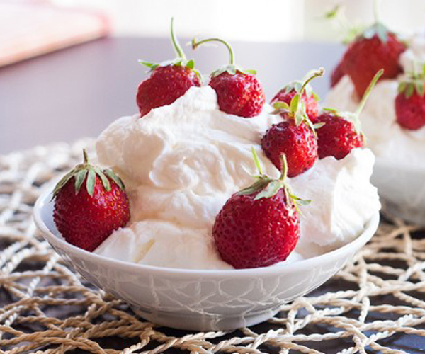 Fresas con Nata