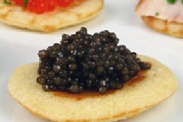 Blini c/ 6g. Caviar  de Esturión