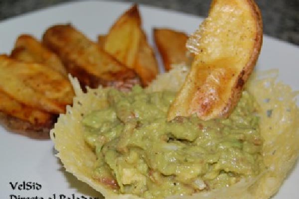 Cazuelita de Guacamole con Queso