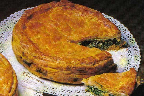 Raciones de Empanada de Espinacas