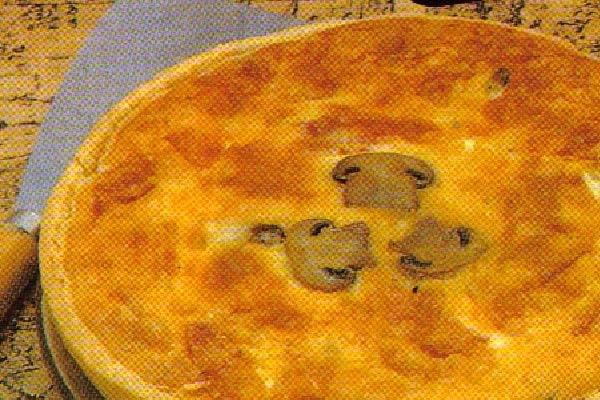 Raciones de Quiche de Champiñones